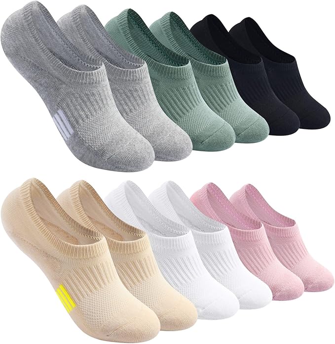 CHOOYOU Sneakers Pob Tawb Invisible Running Socks